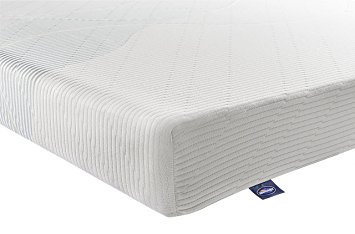 Silentnight 25Z318135MR0001 3-Zone Memory Foam Rolled Mattress - Double - White