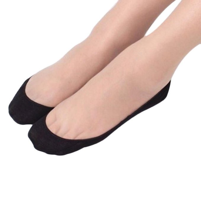 Sankuwen® 1pc Women Lace Antiskid No Show Peds Invisible Liner Socks