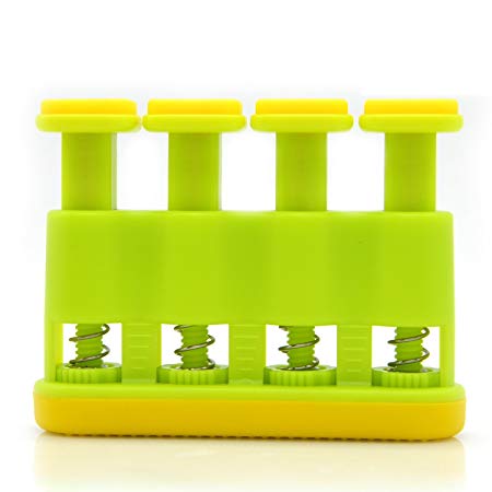 Portable Adjustable Hand Strengthener Finger Exerciser Hand Grip Exerciser for Children Physical Therapy, Grip&Finger Strengthening for Guitar Practice, Piano, Violin, Clarinet, Flute Instrument Play