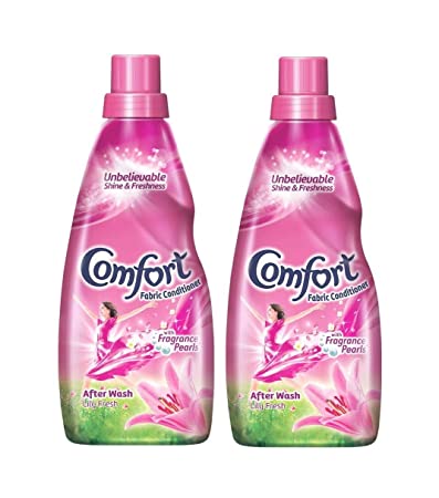 Comfort After Wash Lily Fresh Fabric Conditioner - 860 ml (Pack of 2)