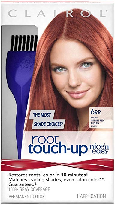 Clairol Nice 'n Easy Root Touch-Up Permanent Hair Color 6RR Intense Red 1 Kit
