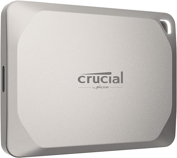 Crucial X9 Pro for Mac 4TB Portable SSD - Up to 1050MB/s Read and Write - Mac Ready, with Mylio Photos  Offer - USB 3.2 External Solid State Drive - CT4000X9PROMACSSD9B02