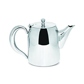 Sabichi Classic Stainless Steel Concierge Collection Teapot, Silver, 1300 ml