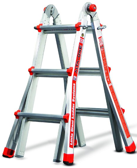 Little Giant Ladder Systems 14010-001 13-Feet 250-Pound Duty Rating Alta-One Model 13 Ladder System