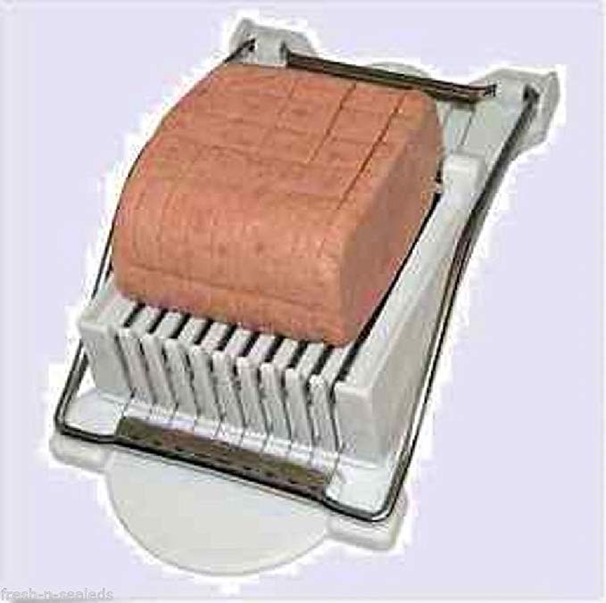 Easy Spam Cutter Musubi Slicer Stainless Steel Wires Lunche on Meat Slicer