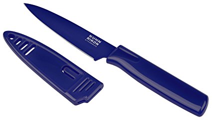 Kuhn Rikon 4-Inch Nonstick Colori Paring Knife, Blue
