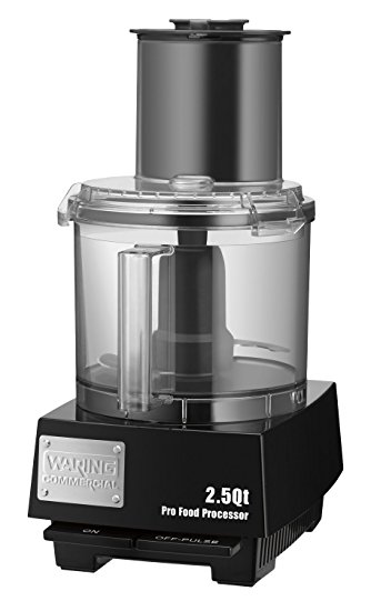 Waring Commercial WFP11S Batch Bowl Food Processor with LiquiLock Seal System, 2-1/2-Quart