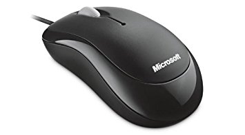 Microsoft Basic Optical Mouse - Black (Business Packaging)