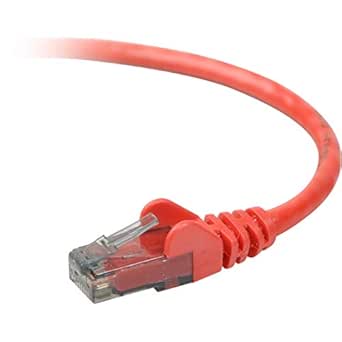 Belkin CAT6 Snagless Patch Cable RJ45M/RJ45M; 6 Red