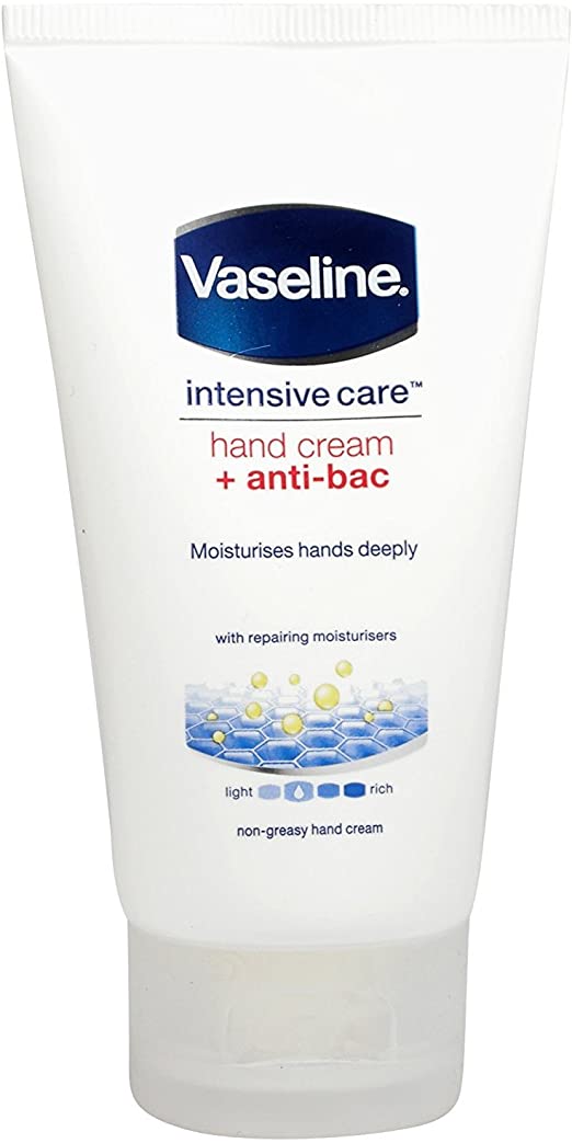 Vaseline Intensive Care Hand Cream   anti- Bac 75ml