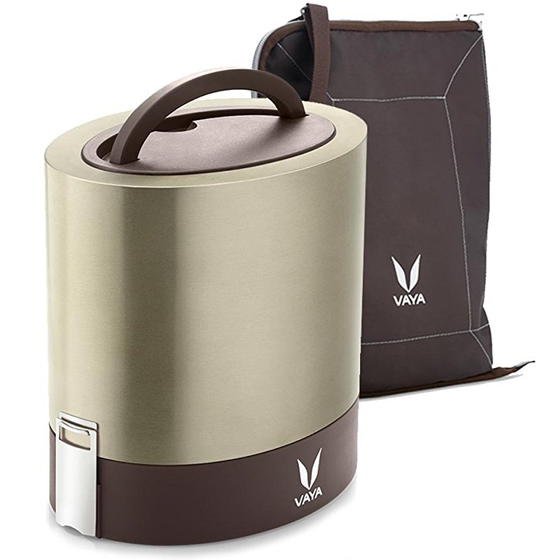 Vaya Tyffyn 1000 Vacuum Insulated Lunchbox with BagMat (Graphite)