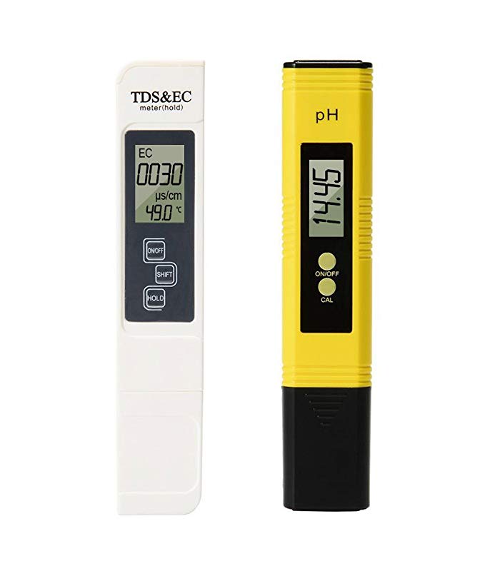 Digital PH Meter and TDS Meter Water Quality Tester Auto Calibration Ideal kit for Aquarium Swimming Pool Drinking water Molop
