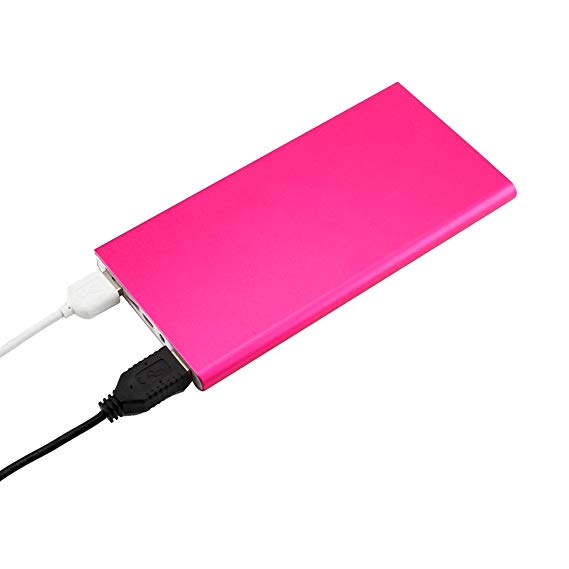 Blackweb BWB16WI020 5200MAH Portable Battery USB Charger-Pink