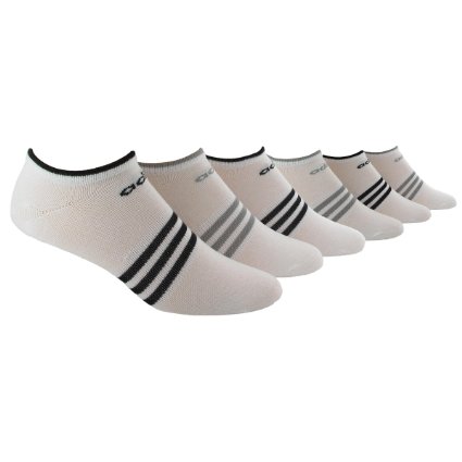 Adidas Women's Superlite No Show Socks (6-Pack)