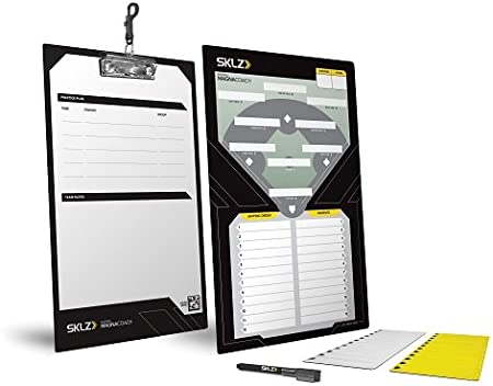 SKLZ Baseball MagnaCoach Magnetic Dry Erase Coaching Tool, 8.5 x 13-Inch