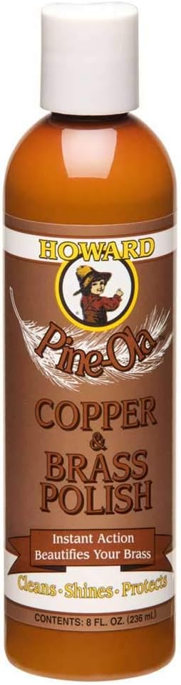 Howard Pine-Ola Copper & Brass Polish Cleaner Tarnish Remover - 236ml