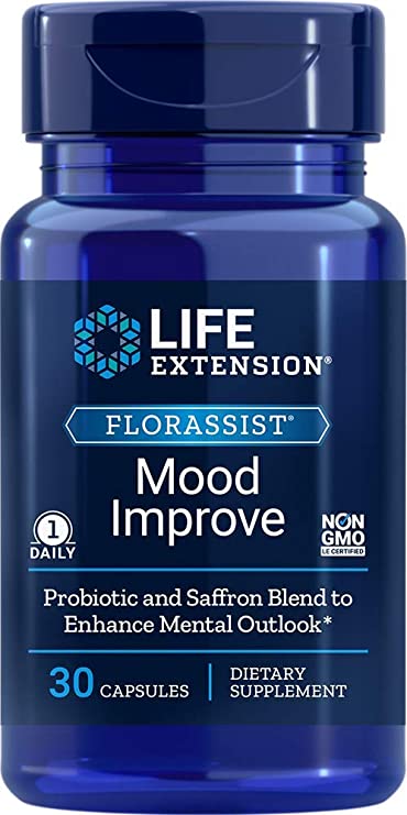 Life Extension Florassist Mood Improve (Probiotic), 30 Capsules