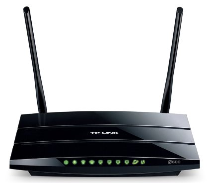 TP-LINK TL-WDR3600 Wireless N600 Dual Band Router, Gigabit, 2.4GHz 300Mbps 5Ghz 300Mbps, 2 USB port, Wireless On/Off Switch