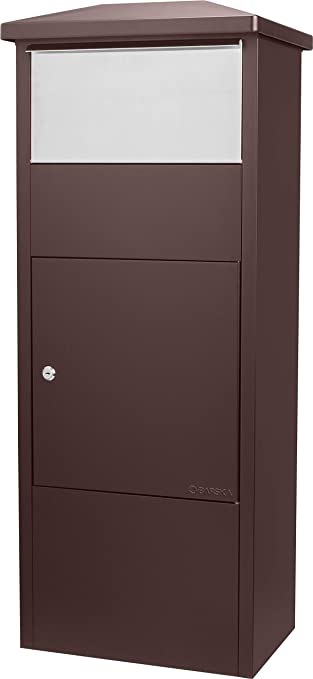 Barska CB13330 Large Package Delivery Parcel Mail Drop Box for Porch Brown