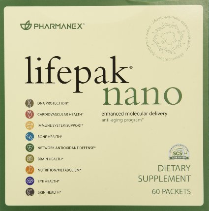 Pharmanex LifePak Nano anti-aging dietary supplement - 60 packets