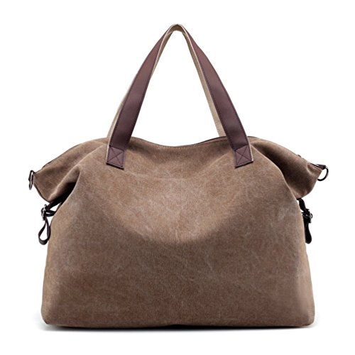 Sanxiner Large Top Handle Handbag Tote Bag Canvas Crossbody Bags for Women