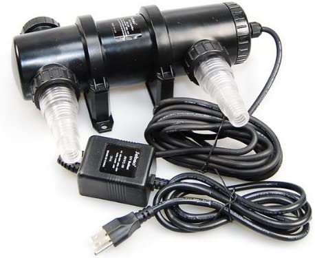 Jebao PU-13 Pond and Aquarium Clarifier, 13-watt, Black