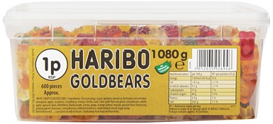 Haribo Gold Bears Tubs