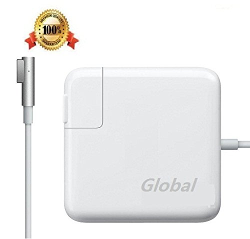 Global @ Macbook pro charger 85w Magsafe Power Adapter for Macbook Air Pro-13/15/17 in-retina display-L-Tip.Compatible with all Macbooks 2012 and Before.Charge faster than 60w Charger Adapter.