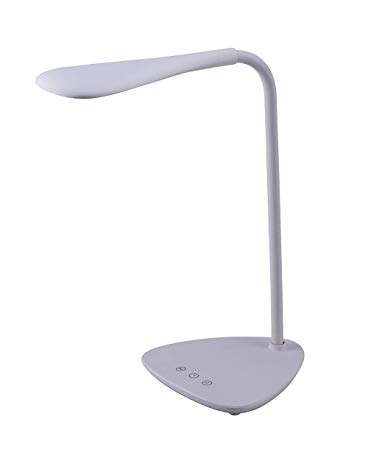 Black and Decker Office VLED1820-BD Rechargeable Battery Desk Lamp, Dimmable with Adjustable Color Temperature, White