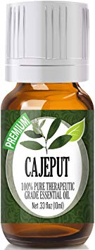 Cajeput 100% Pure, Best Therapeutic Grade Essential Oil - 10ml