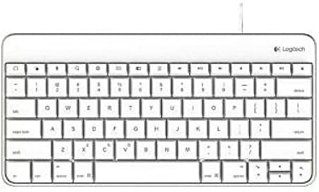 Logitech Wired Keyboard for iPad with Lightning Connector – White