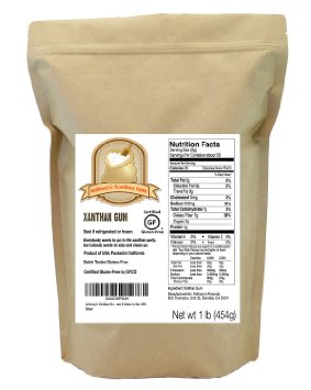 Xanthan Gum 1lb (16 Ounce) by Anthony's, Gluten-Free & Made in the USA