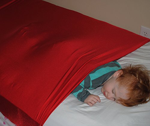 SnugBug: A Weighted Blanket Alternative. The Original Custom Sized Sensory Sheet! A bed wrap that provides the deep pressure input to needed to calm the nervous system.
