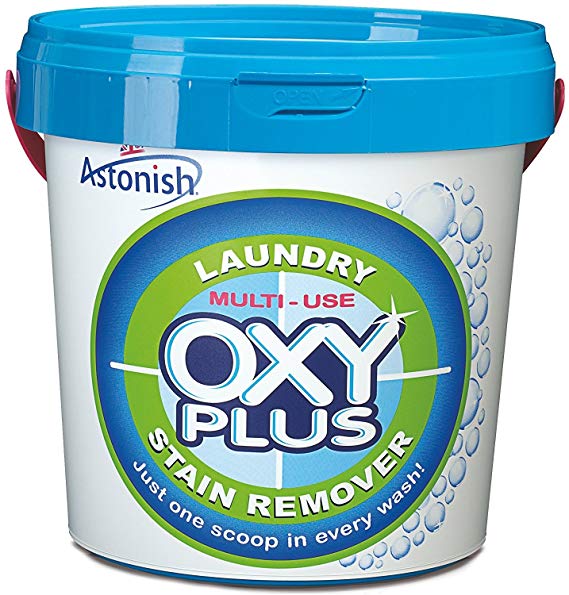 Astonish Laundry Multi-purpose Oxy Plus Stain Remover Cleaner Tub 1kg