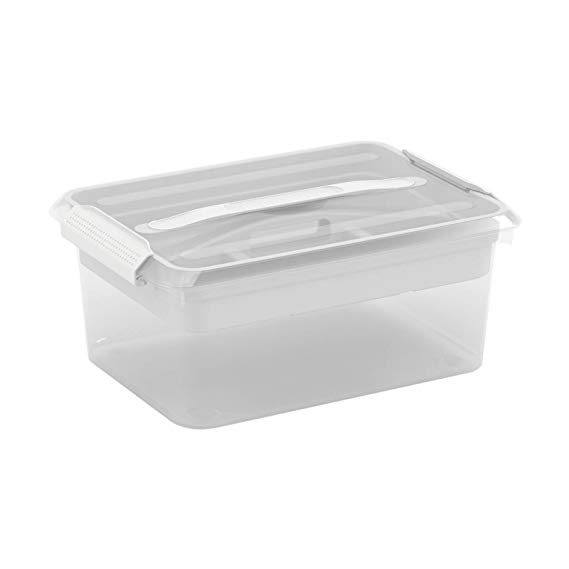 Latchmate Storage Box with Tray by Recollections (White)