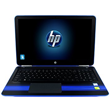 HP Pavilion 15.6-Inch Touch Gaming Laptop Computer (Intel i7-7500U, 8GB RAM, 1TB HDD, NVIDIA Geforce 940MX 2GB Graphics, Full HD IPS, Windows 10, Blue)