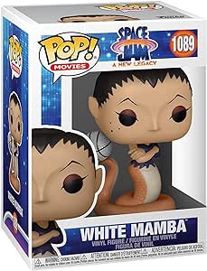 Funko POP Pop! Movies: Space Jam, A New Legacy - White Mamba, Multicolor, 3.75 inches, 56230