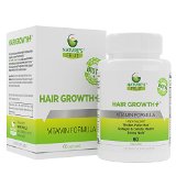 Natures Fruit Hair Growth Best Vitamins for Hair Growth and Anti-Aging Natural Stimulator with Biotin for Stronger Nails and Radiant Skin Helps Rebuild Keratin and Collagen 60 Capsules30 Servings