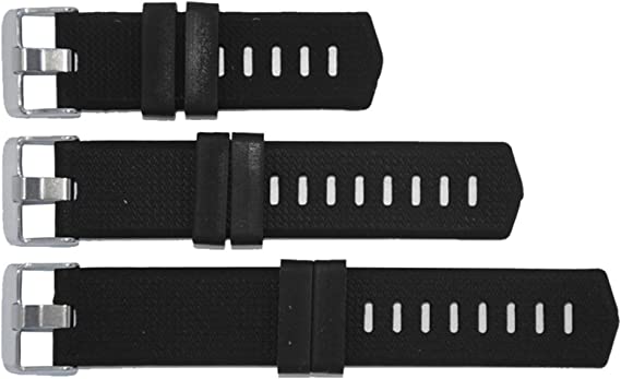 DDJOY Extender Band for Compatible with Fitbit Versa/Charge/Charge HR/Charge 2 Watch Band, Silicone Band Extender for Extra Large Size Wrist or Ankle Wear (Black)