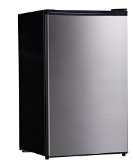midea WHS-160RSS1 Single Reversible Door Refrigerator and Freezer 44 Cubic Feet Stainless Steel