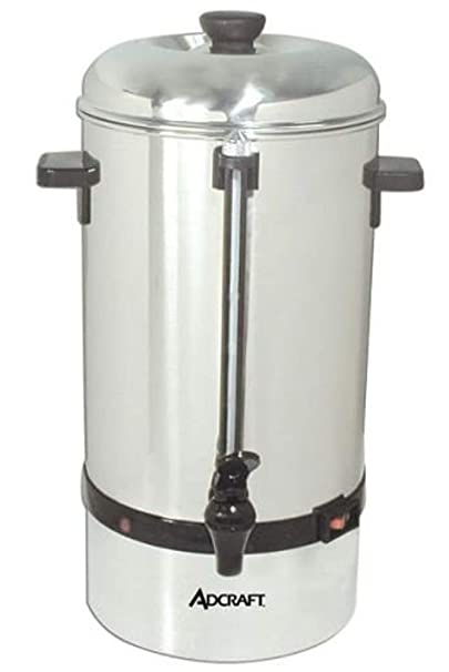 Adcraft CP-60 60-Cup Coffee Urn Percolator, Stainless Steel, 120v