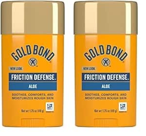 Gold Bond Friction Defense Stick, 1.75 oz., With Aloe to Soothe, Comfort & Moisturize Rough Skin (Pack of 2)