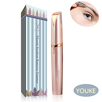 Brows Eyebrow Hair Remover,Women's Painless Hair Remover for Nose, Eyebrow Hair, Battery Not included