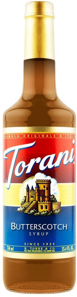 Torani Butterscotch Flavour Syrup 750 Milliliter