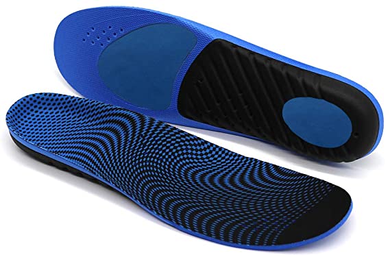 LASAR Shoe Inserts,Orthotics Insoles for Men Women Plantar Fasciitis Arch Support for Flat Feet, High Arch, Foot Pain(Men's 5-8.5,Women's 7-10.5)