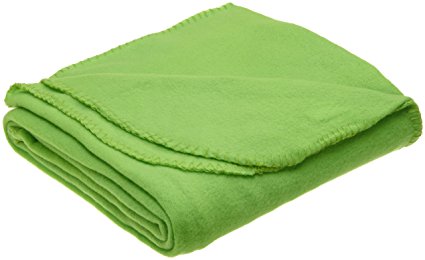 Northpoint 180 GSM 50-Inch by 60-Inch Fleece Throw, Green