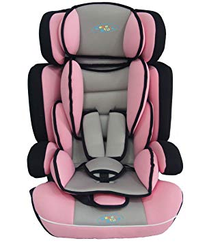 Bebe Style Convertiblle 1/2/3 Combination Car Seat and Booster Seat - Pink