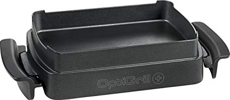 T-Fal XA722 Optigrill Oven Accessory for OptiGrill Plus GC712D, 4 servings, Black