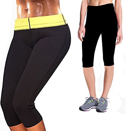 Womens Slimming Pants Hot Thermo Neoprene Sweat Sauna Leggings