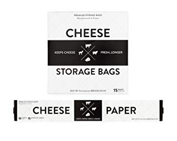 Formaticum Bundle - Cheese Storage Bags and Cheese Storage Paper, Adhesive Labels